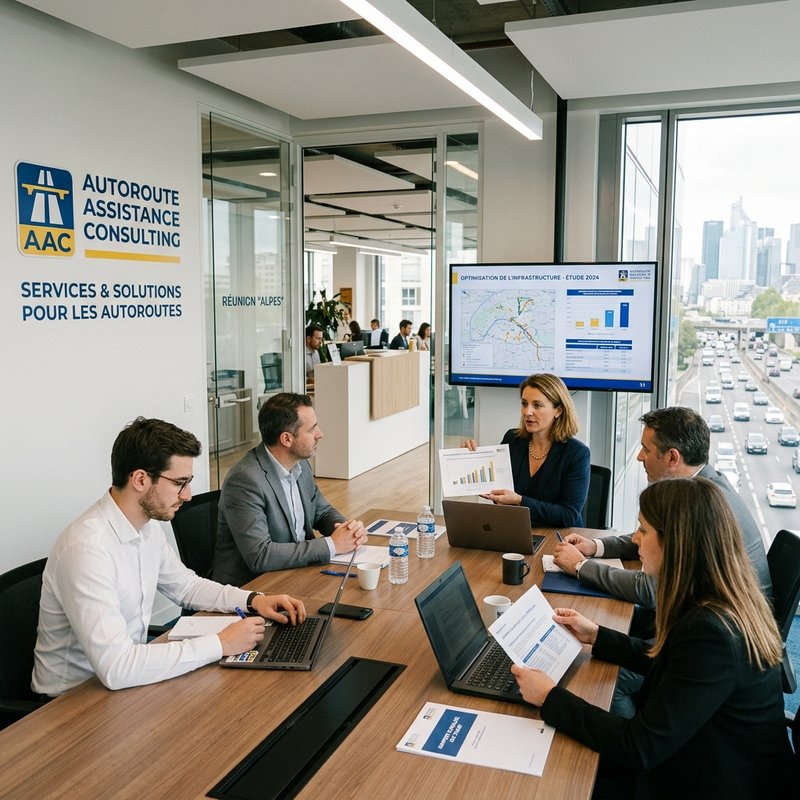 Bureau éditorial à Lyon avec dossiers routiers et cartes de France
